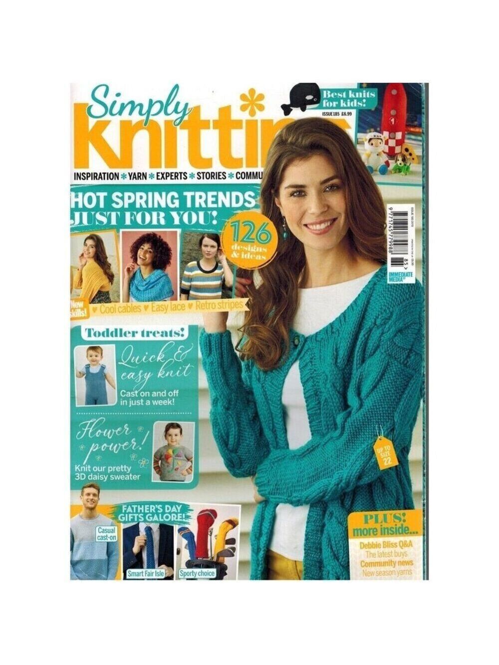 Simply Knitting Magazine Issue 185 2019